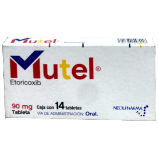 MUTEL 90 MG 14 TAB ETORICOXIB