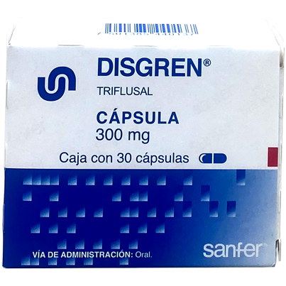 DISGREN 300 MG CAPS 30