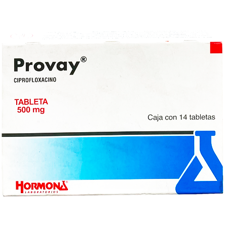 PROVAY 500 MG TAB REC 14 – Farmacias Popular El Molinito