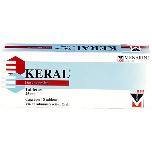 KERAL 25 MG TAB C 10 536