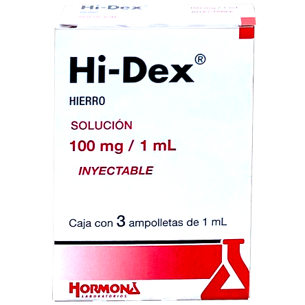HI DEX AMP 3X1 ML
