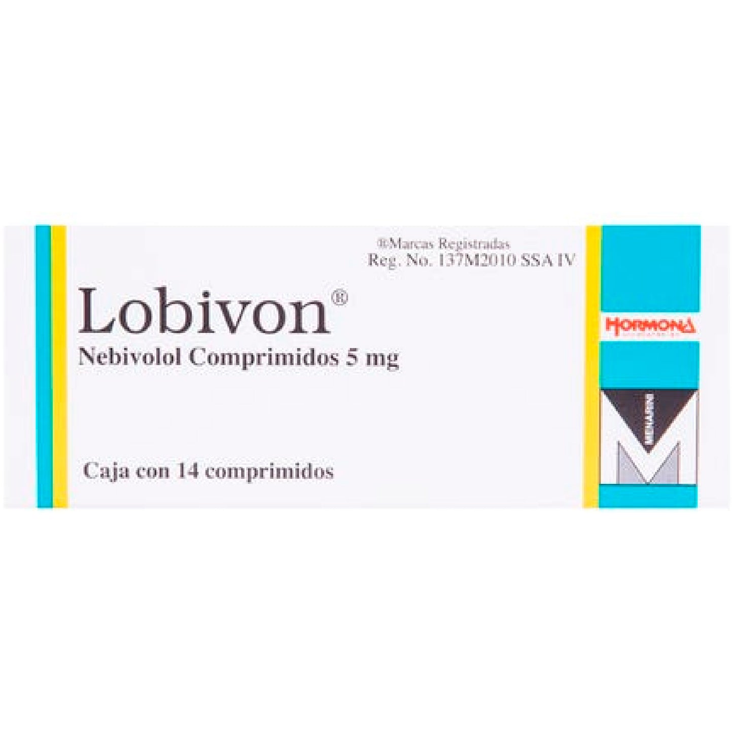 LOBIVON 5 MG CPR 14