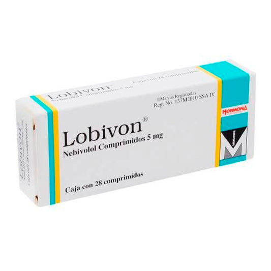 LOBIVON 5 MG CPR 28 212