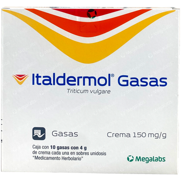 ITALDERMOL GASAS 4 G SOB 10