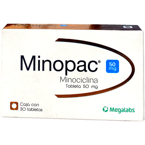 MINOPAC 50 MG TAB 30