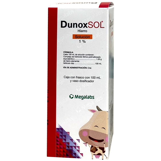 DUNOXSOL 1 HIERRO SOL FCO 100 ML