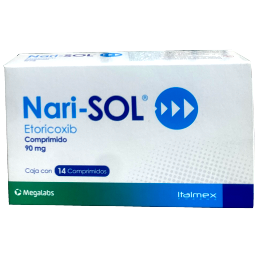 NARISOL 90MG COM 14