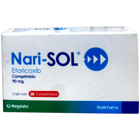 NARISOL 90MG COM 28