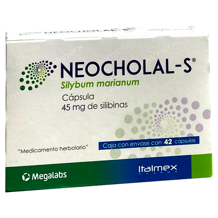 NEOCHOLAL S 45 MG CAPS 42