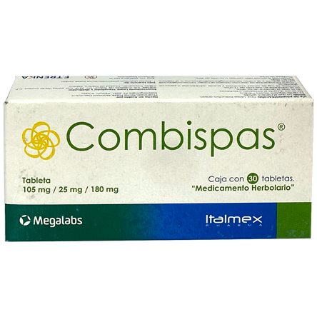COMBISPAS 105 25 180MG 30 TAB