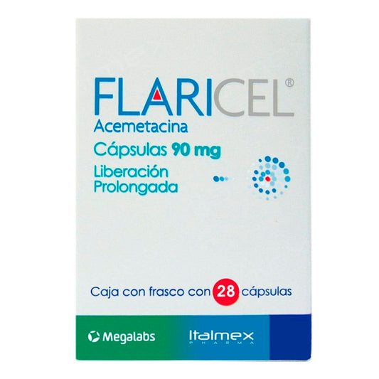 FLARICEL 90 MG CAPS 28