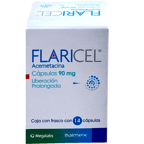 FLARICEL 90 MG CAPS 14