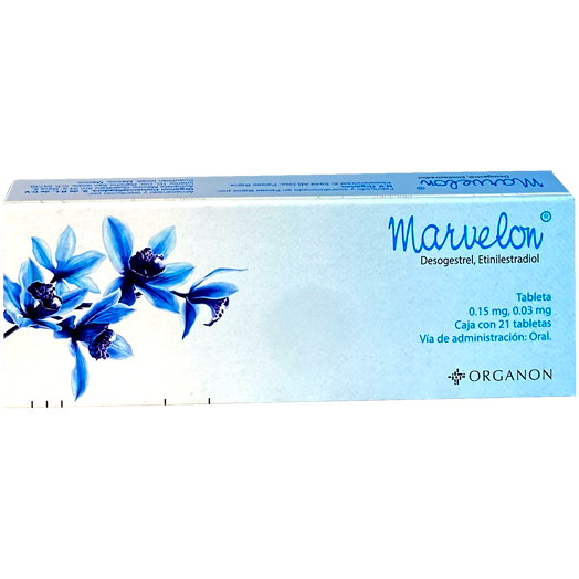 MARVELON 0 15 0 03 MG TAB 21
