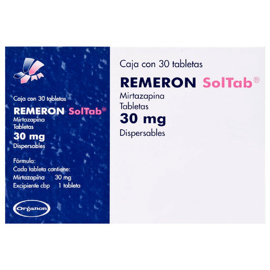 REMERON SOL TAB 30 MG TAB 30