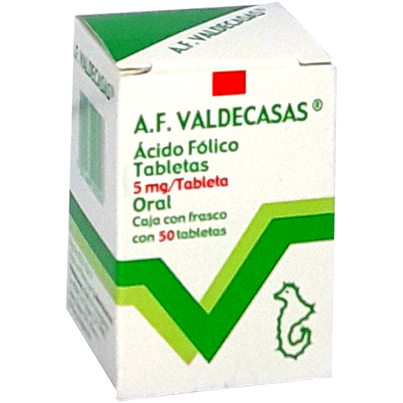 A F VALDECASAS 5 MG TAB 50