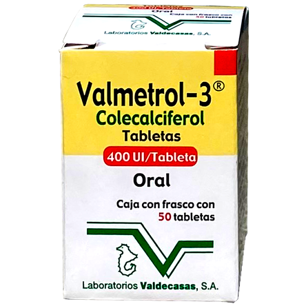 VALMETROL 3 400 UI TAB 50
