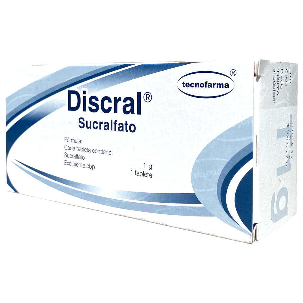 SUCRALFATO DISCRAL 1G C 40 TAB