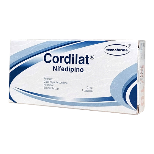 CORDILAT    10MG C 20 CAP Nifedipino