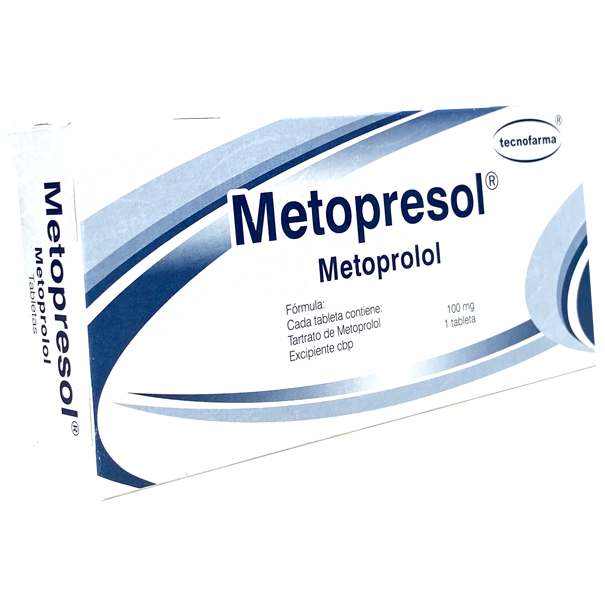 METOPRESOL    100 MG C 20 TABS Metoprolol