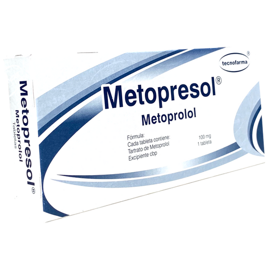 METOPRESOL    100 MG C 20 TABS Metoprolol