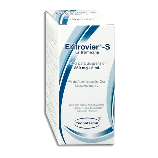 ERITROVIER SUSP 250MG Eritromicina