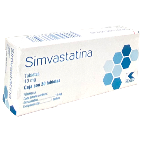 SIMVASTATINA 10MG TAB30 KENER