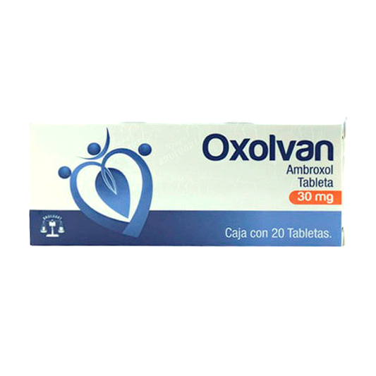 OXOLVAN 30MG TAB C 20 Ambroxol