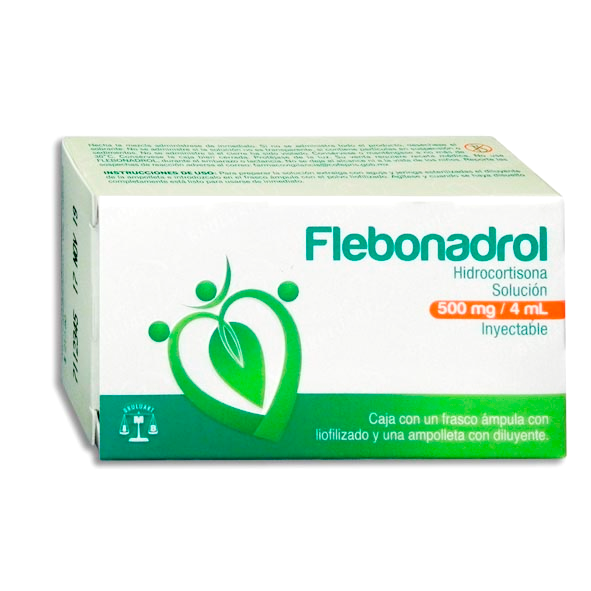 HIDROCORTISONA FLEBONADROL AMP C 1 500MG 4ML