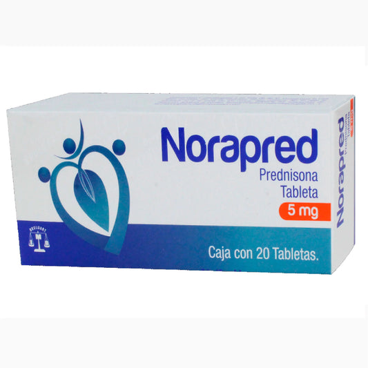 PREDNISONA NORAPRED 50 MG C 20 TAB