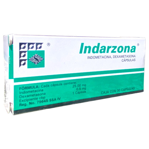 INDARZONA CAP 30 25MG 0 5MG Dexametasona Indometacina