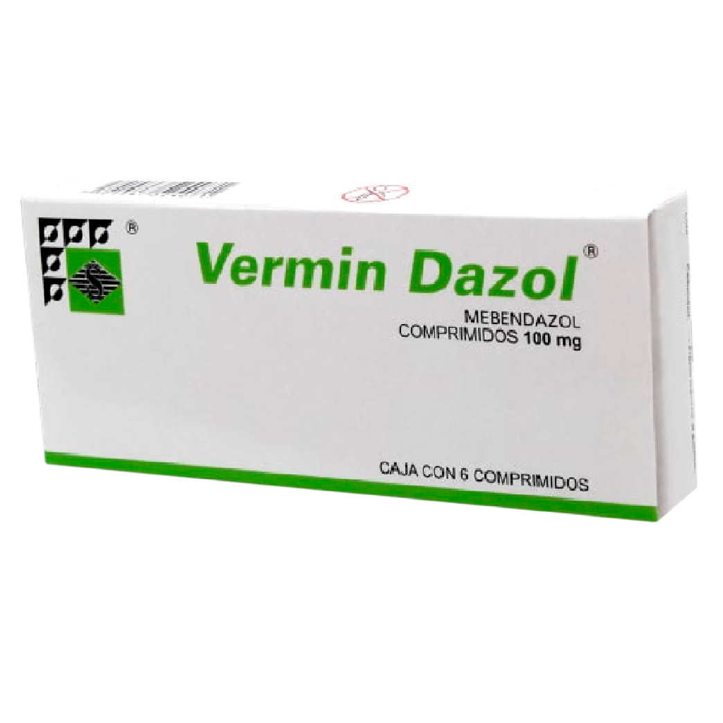MEBENDAZOL VERMINDAZOL T 6