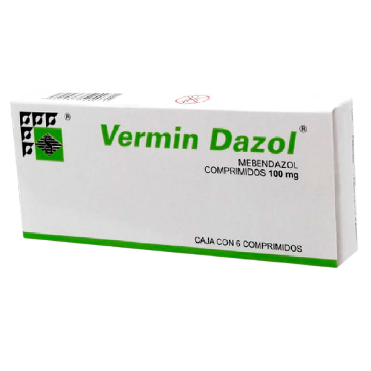 MEBENDAZOL VERMINDAZOL T 6