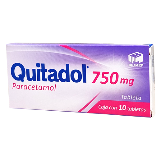 QUITADOL 750 MG TAB 10 BIOMEP Paracetamol