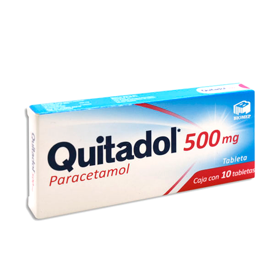 QUITADOL 500 MG TAB 10  Paracetamol