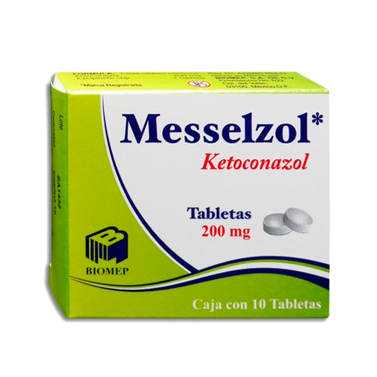 KETOCONAZOL MESSELZOL 200 MG TAB 10