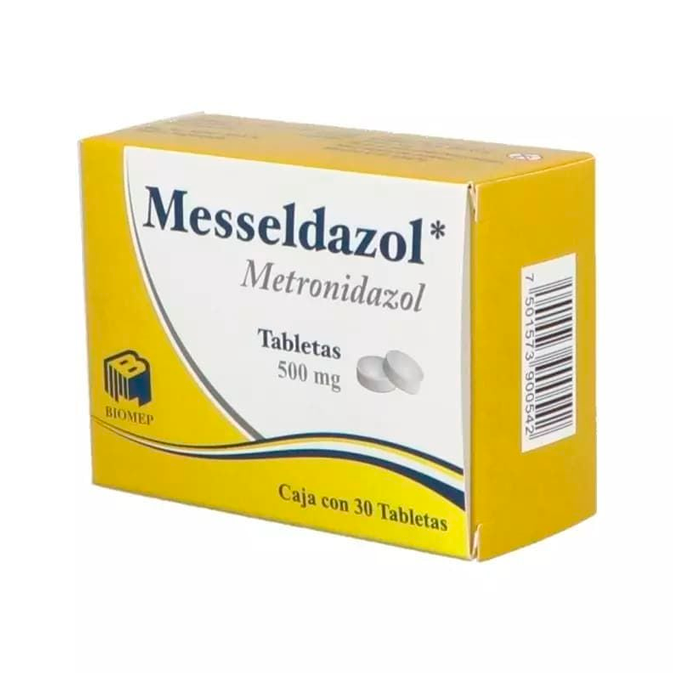 METRONIDAZOL 500 MG TAB 30 MESSELDAZOL