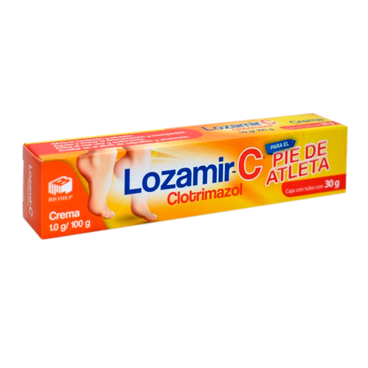 CLOTRIMAZOL LOZAMIR C 1 CREMA 30GR BIOMEP
