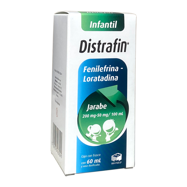 FENILEFRINA LORATADINA DISTRAFIN INF 60 ML