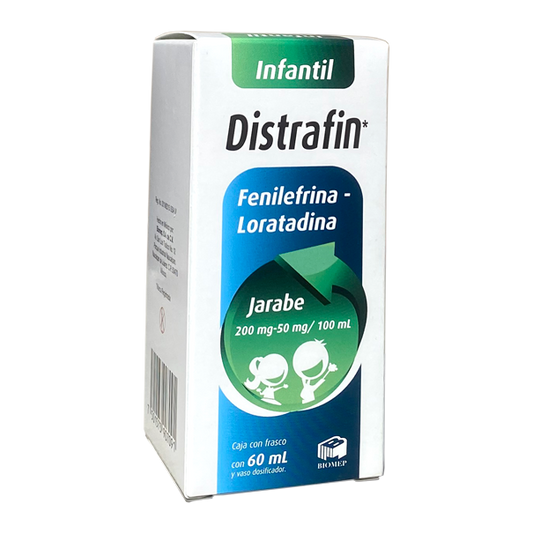 FENILEFRINA LORATADINA DISTRAFIN INF 60 ML