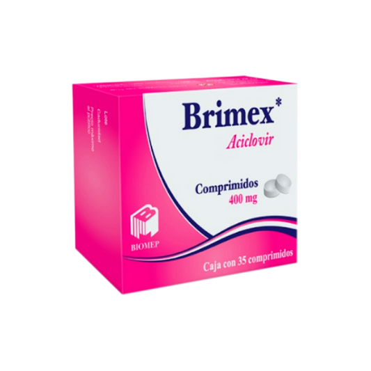 ACICLOVIR BRIMIX 400 MG CPR 35