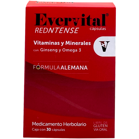 EVERVITAL REDNTENSE C 30 CAPS