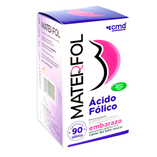 ACIDO FOLICO MATERFOL 400 MG C 90