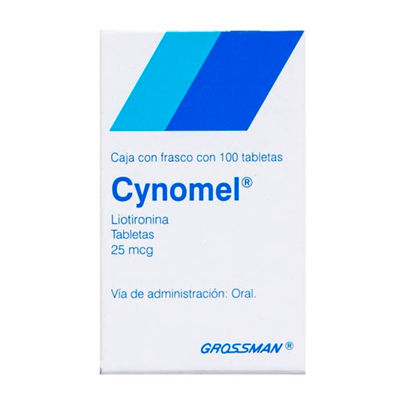 CYNOMEL 25 MCG FCO TAB 100