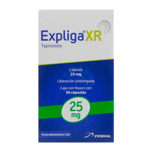 EXPLIGA XR 25MG CAP 30