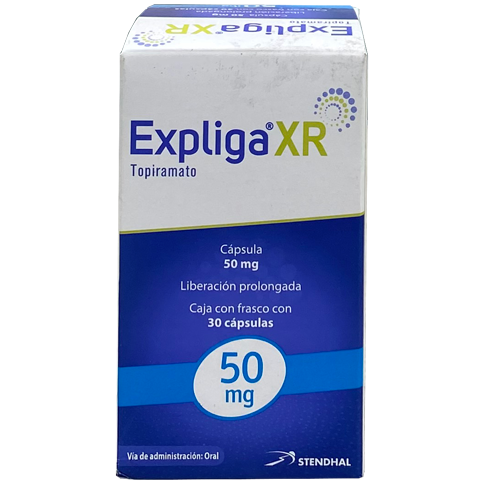 EXPLIGA XR 50MG CAP 30