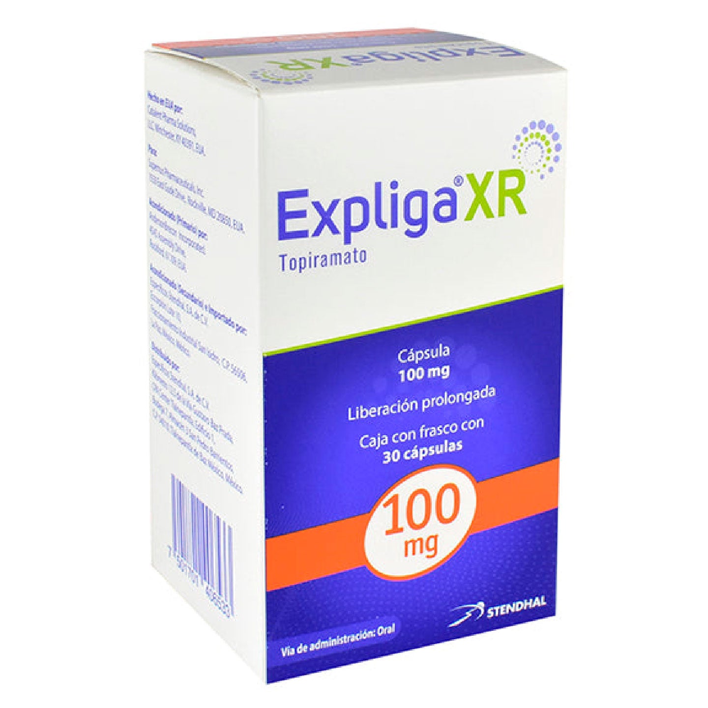 EXPLIGA XR 100MG CAP C30