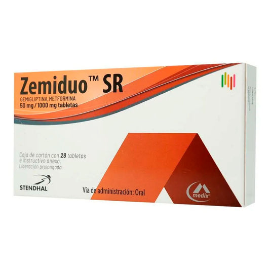 ZEMIDUO SR 50 1000MG TAB 28