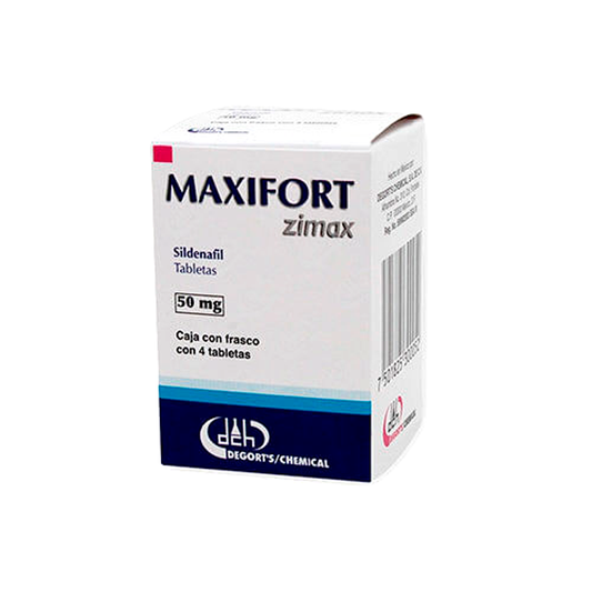 SILDENAFIL MAXIFORT 50 MG TABS 4 Sildenafil