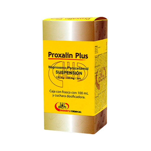 PROXALIN PLUS 125 100ML SUSP Naproxeno Paracetamol
