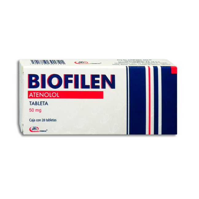 BIOFILEN T 28 50MG ATENOLOL